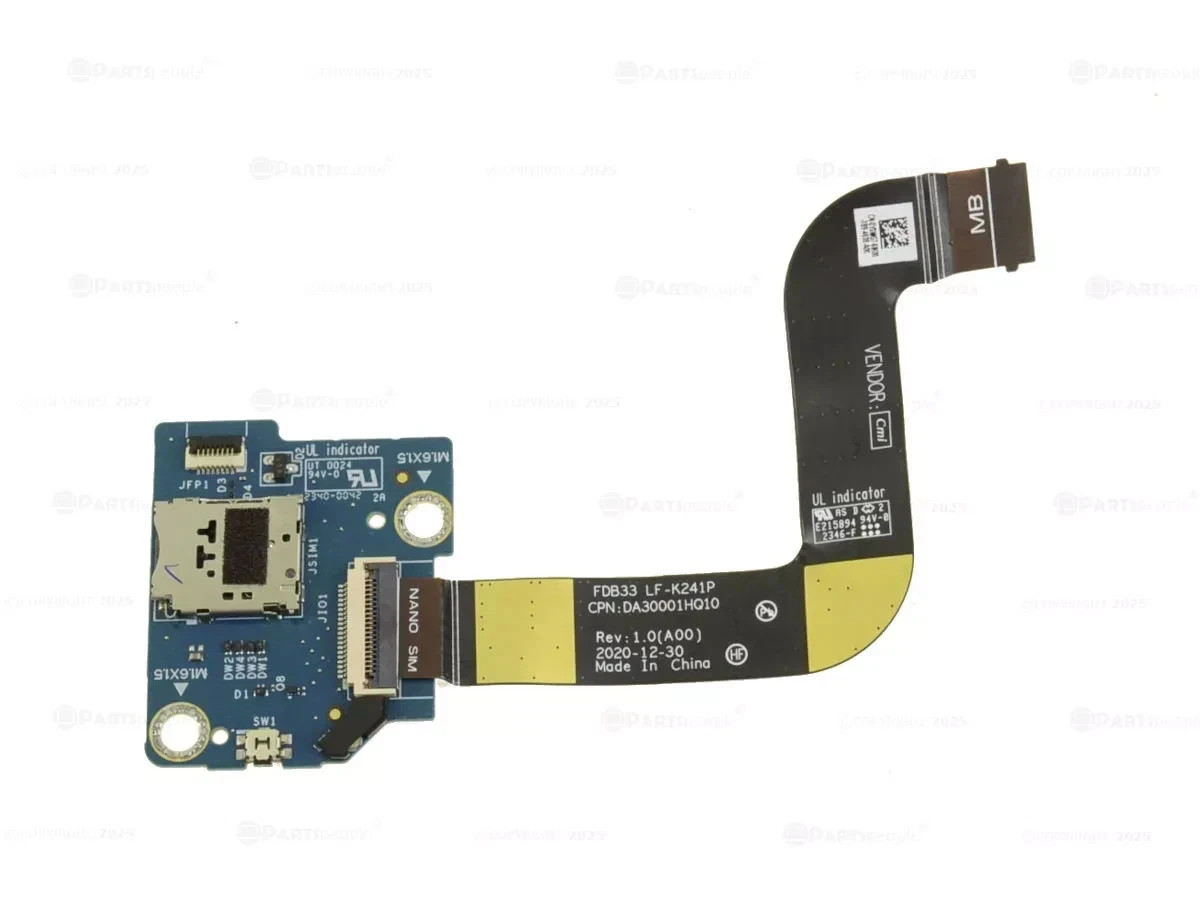 NEW OEM Dell Latitude 7320 Detachable Power / I/O Board – MW4NV NEW OEM Dell Latitude 7320 Detachable Power / I/O Board – MW4NV
