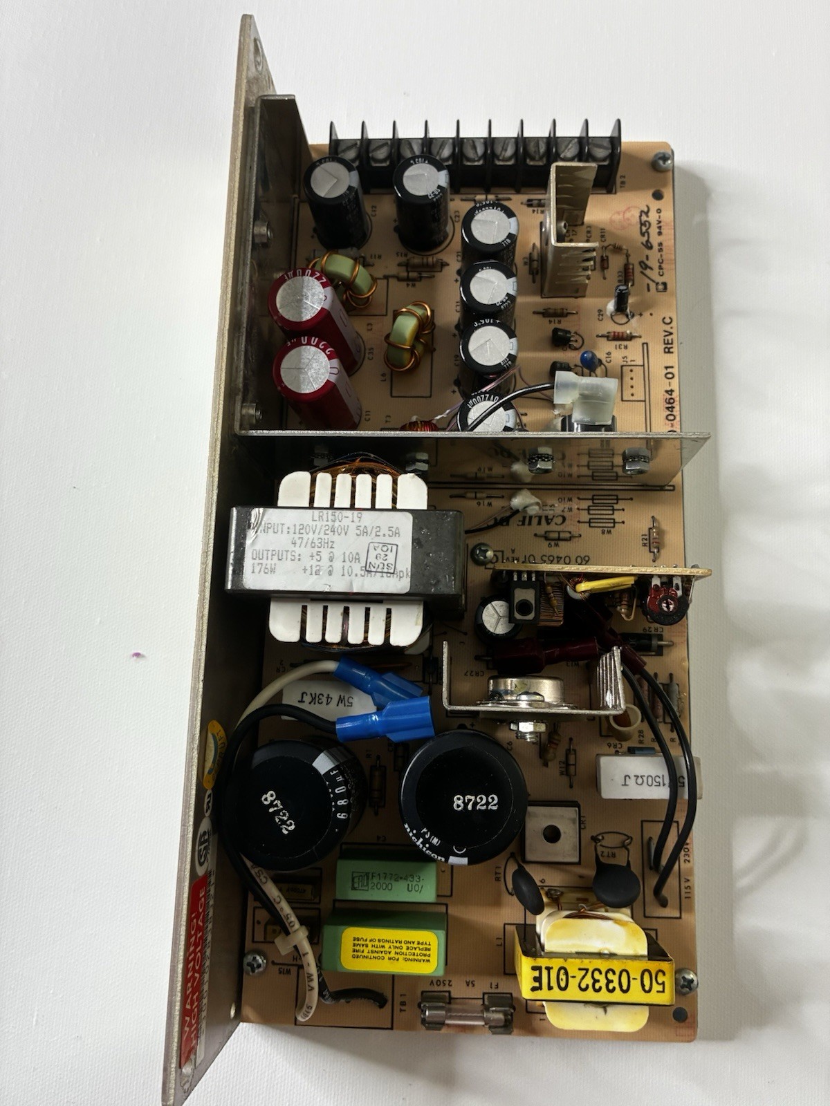 Vintage DEC LR150-11 Power Supply 70-0464-01 Rev C Sun Shoebox Micropolis