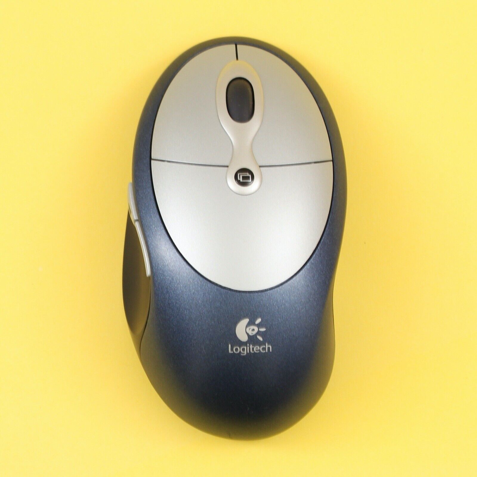 Vintage Logitech M-RAA89 Cordless Click Plus Wireless Computer Mouse