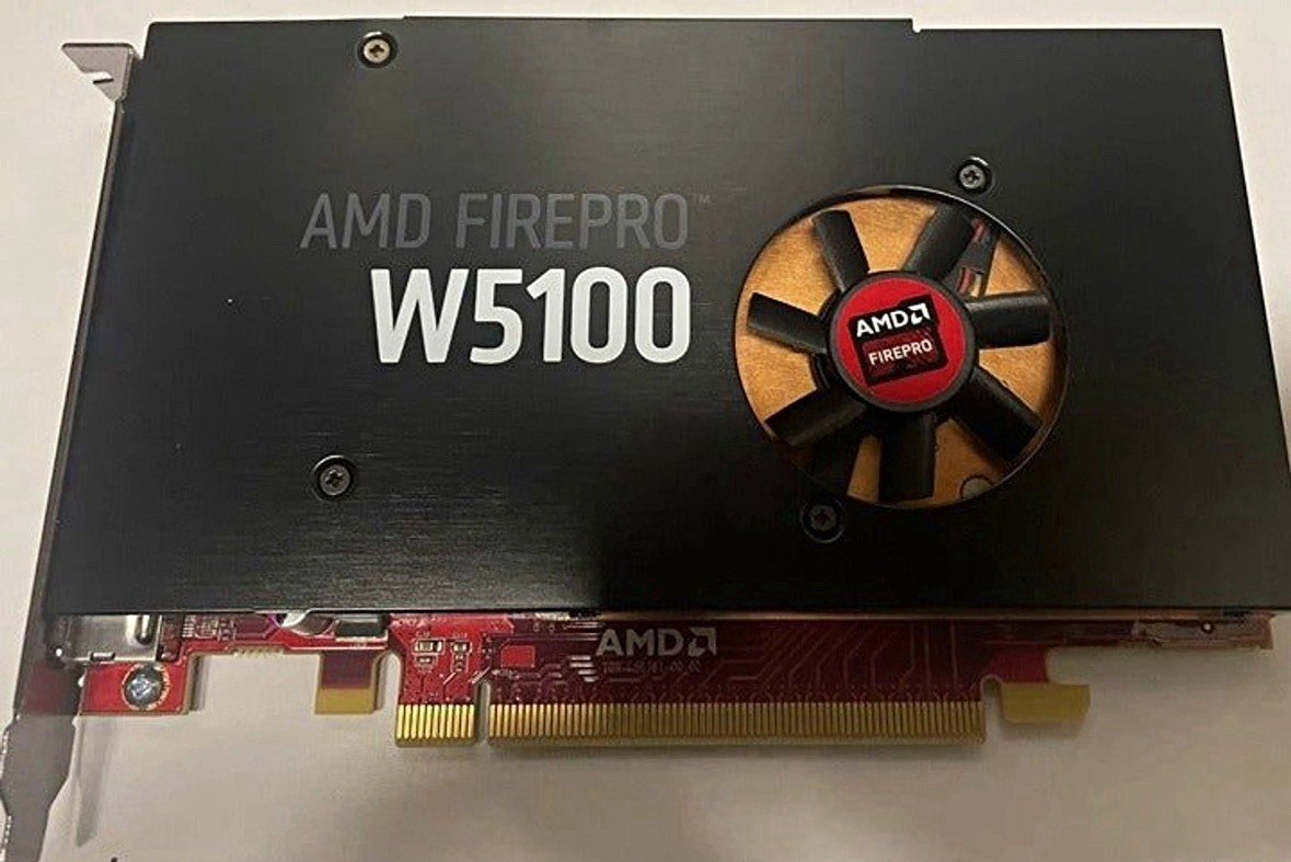 AMD FirePro W5100 PCIe x16 Graphics Card DisplayPort Multiple Monitor Support AMD FirePro W5100 PCIe x16 Graphics Card DisplayPort Multiple Monitor Support