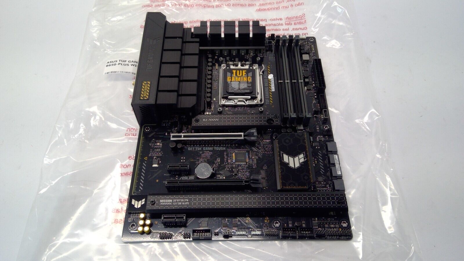 ASUS TUF Gaming B650-PLUS WiFi AM5 LGA1718 AMD ATX Motherboard