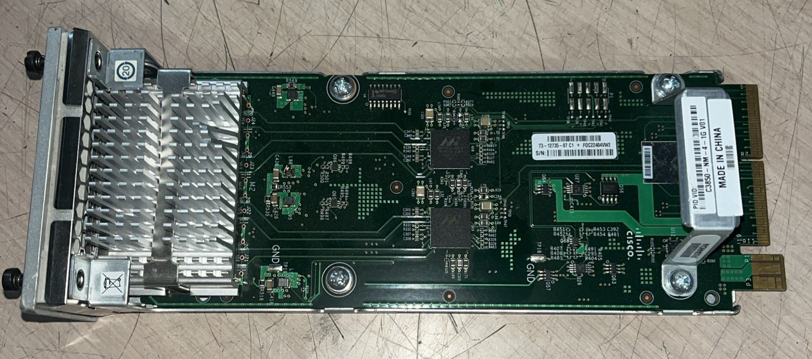 CISCO C3850-NM-4-1G PORT NETWORK CISCO C3850-NM-4-1G PORT NETWORK