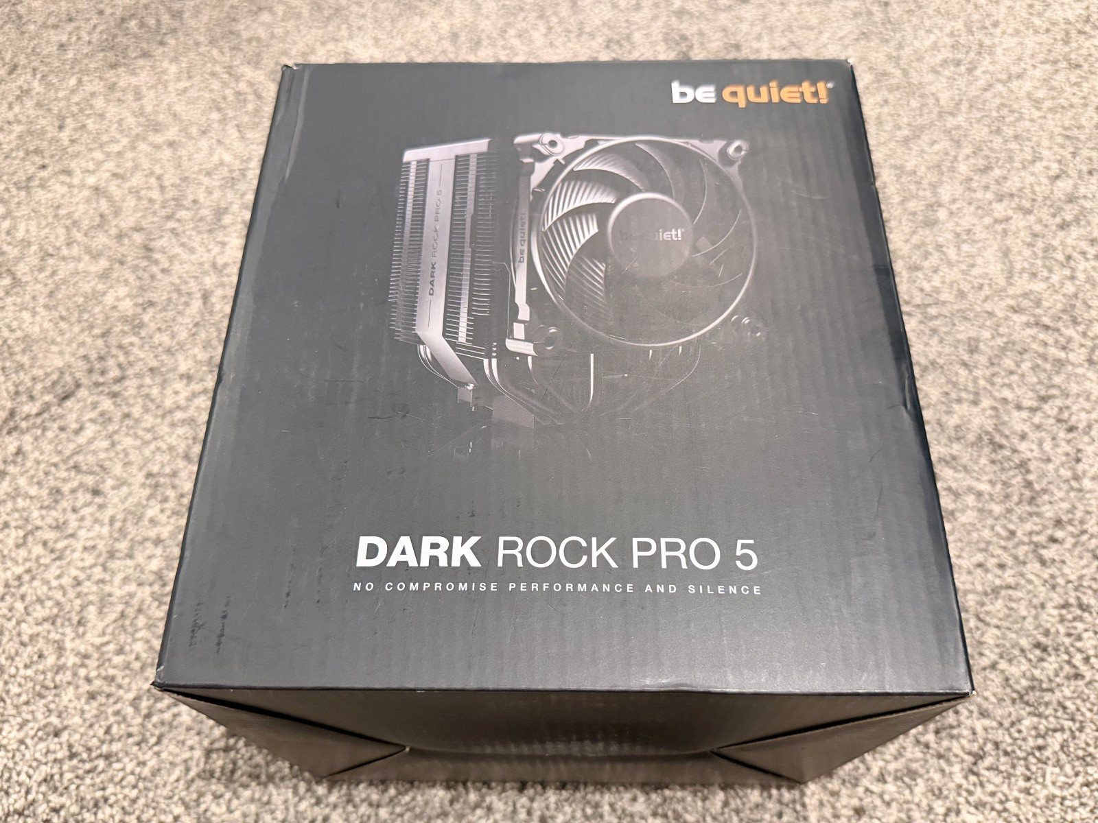 be quiet Dark Rock Pro 5 CPU Cooler 270W TDP Dual Fan Intel LGA1700 AMD AM5 be quiet Dark Rock Pro 5 CPU Cooler 270W TDP Dual Fan Intel LGA1700 AMD AM5