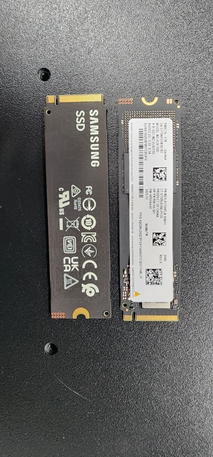 MZ-VL81T0D Samsung 1TB NVMe PCIe Gen4x4 M.2 2280 SSD Drive MZ-VL81T0D Samsung 1TB NVMe PCIe Gen4x4 M.2 2280 SSD Drive