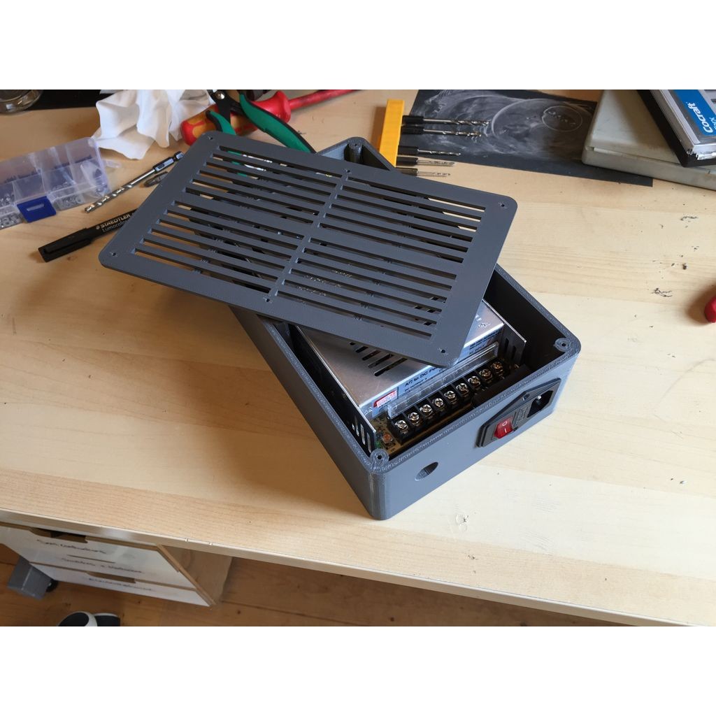PSU case 3D-Printed