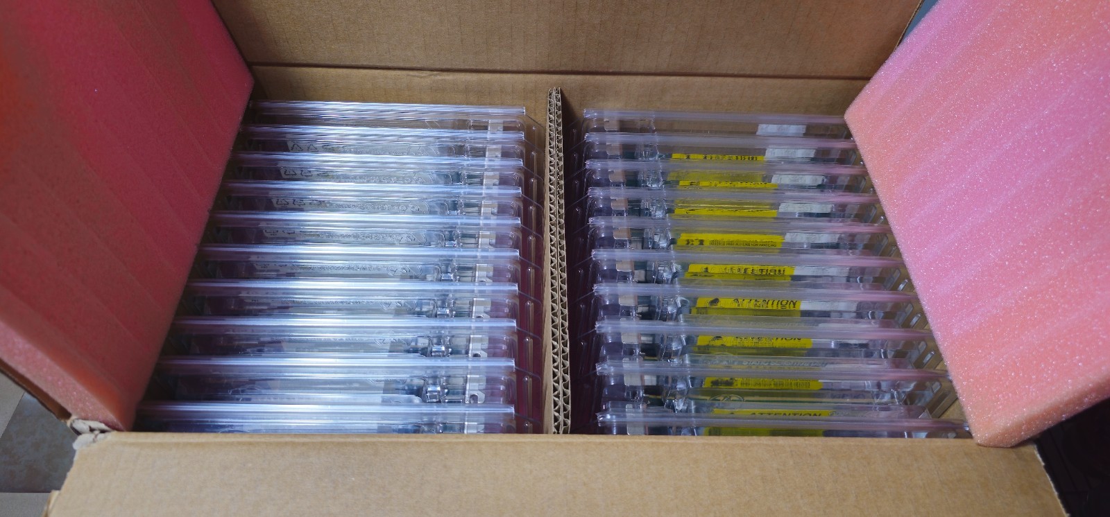 Lot of 20 DELL Qlogic QL41164HFRJ Quad 10Gb RJ-45 33M0K Proxmox PFSense OpnSense