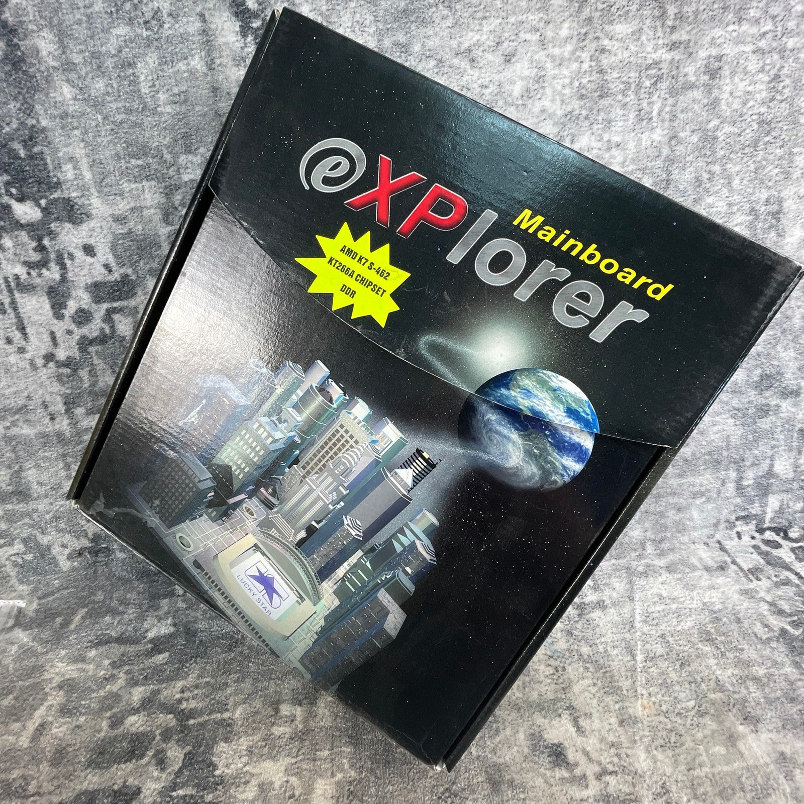 Lucky Star @XPlorer AMD K7 Socket 462 Mainboard KT266A DDR ATX Motherboard Boxed Lucky Star @XPlorer AMD K7 Socket 462 Mainboard KT266A DDR ATX Motherboard Boxed