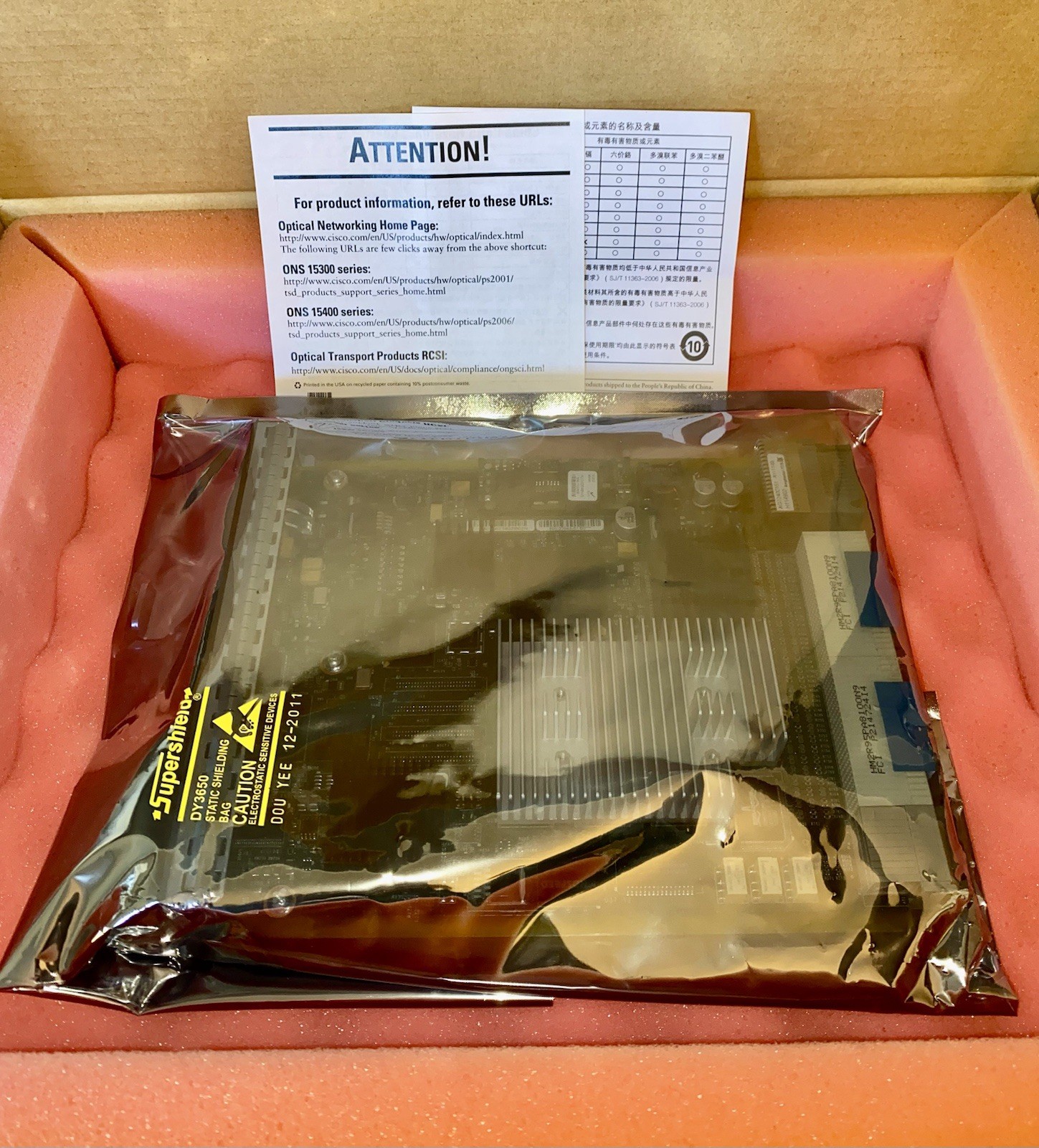 Cisco Systems DS1-E1-28 DS3-EC1-3 E3-3 Network Server Card 15310-28WBE-3BBE-V01 Cisco Systems DS1-E1-28 DS3-EC1-3 E3-3 Network Server Card 15310-28WBE-3BBE-V01