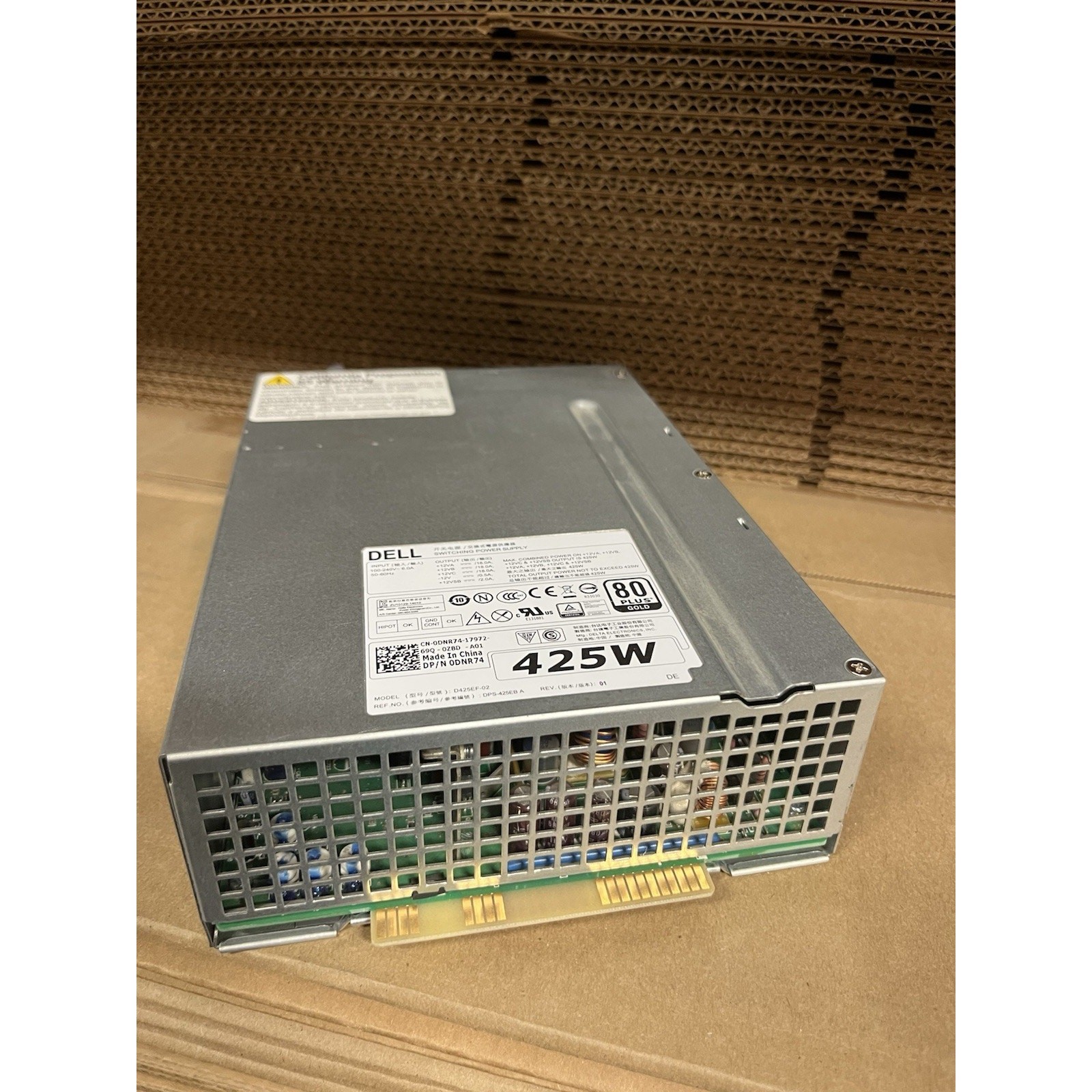 GENUINE DELL POWER SUPPLY 425WATT T3610 T5610 T5810 T7810 T7910 / DNR74 GENUINE DELL POWER SUPPLY 425WATT T3610 T5610 T5810 T7810 T7910 / DNR74