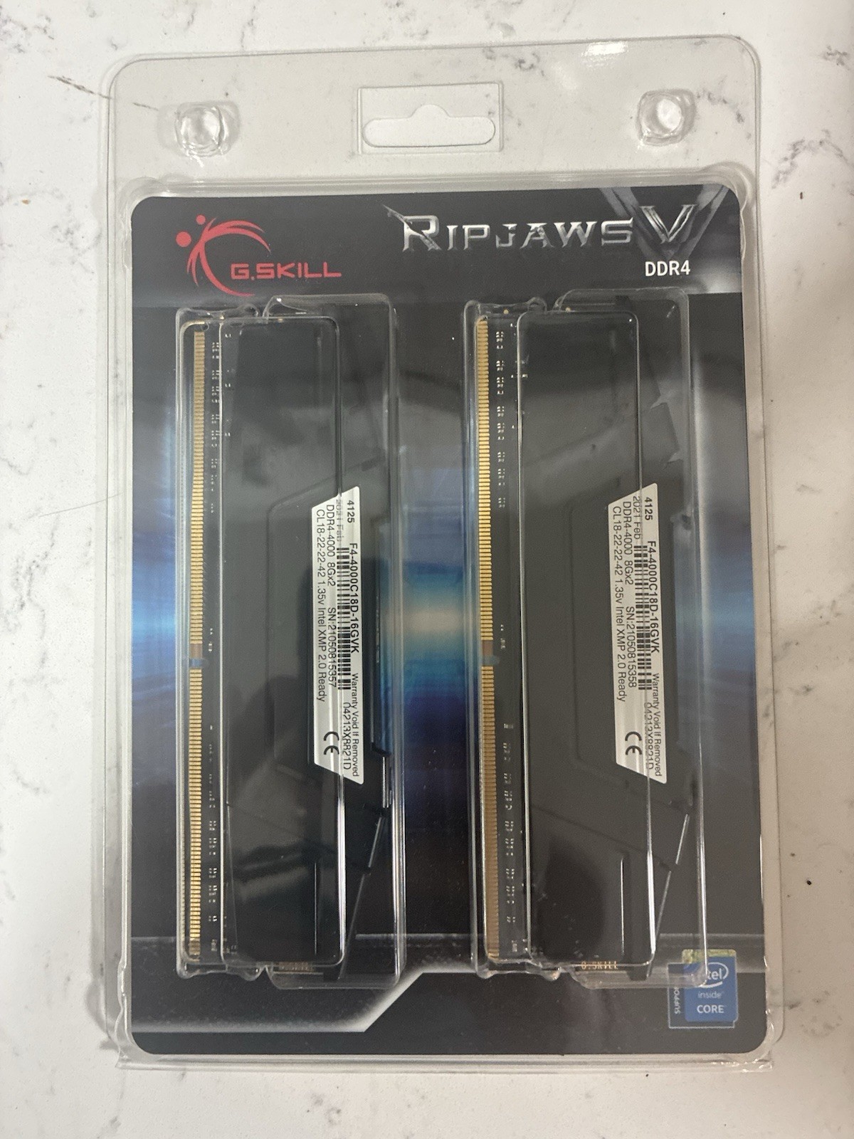 G.SKILL Ripjaws V DDR4 DDR4-4000 16GB (2x8GB)