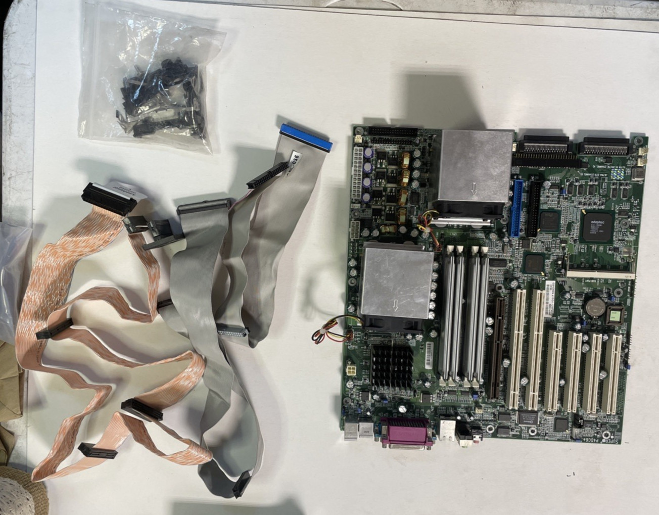 Supermicro Super P4DC6+ Dual Socket 603 motherboard. W/SL6M7 - 2.80GHZ Xeon Supermicro Super P4DC6+ Dual Socket 603 motherboard. W/SL6M7 - 2.80GHZ Xeon
