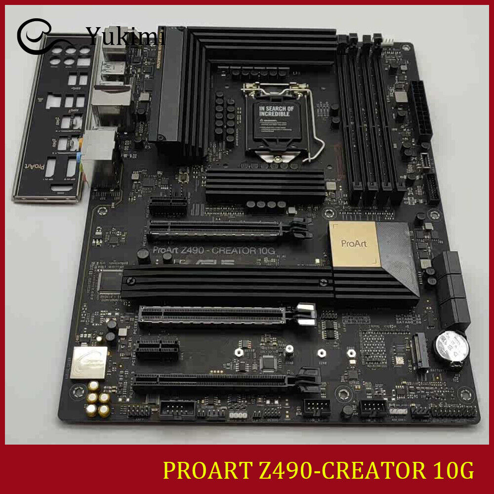 FOR ASUS PROART Z490-CREATOR 10G LGA 1200 HDMI 128GB Motherboard Test OK