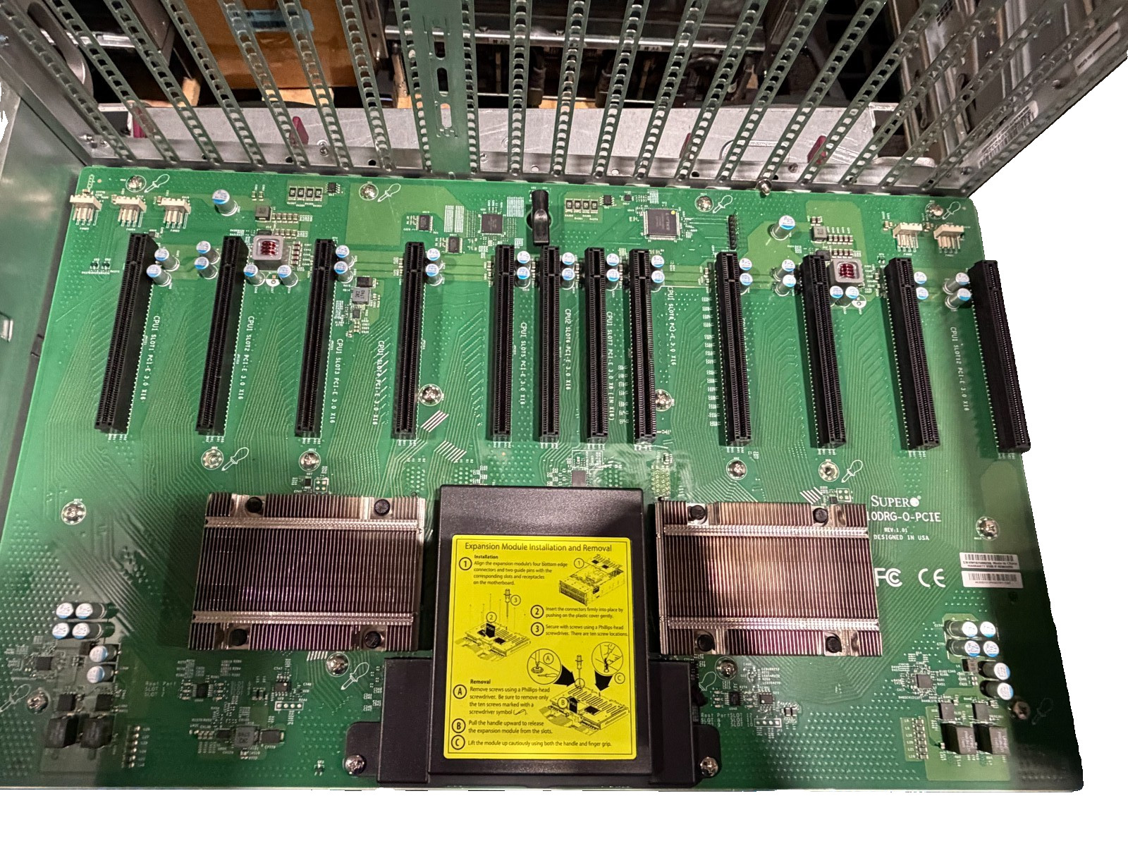 SuperMicro X10DRG-0-PCIE X10DRG-H Dual Socket R3 LGA 2011 Intel C612 SuperMicro X10DRG-0-PCIE X10DRG-H Dual Socket R3 LGA 2011 Intel C612