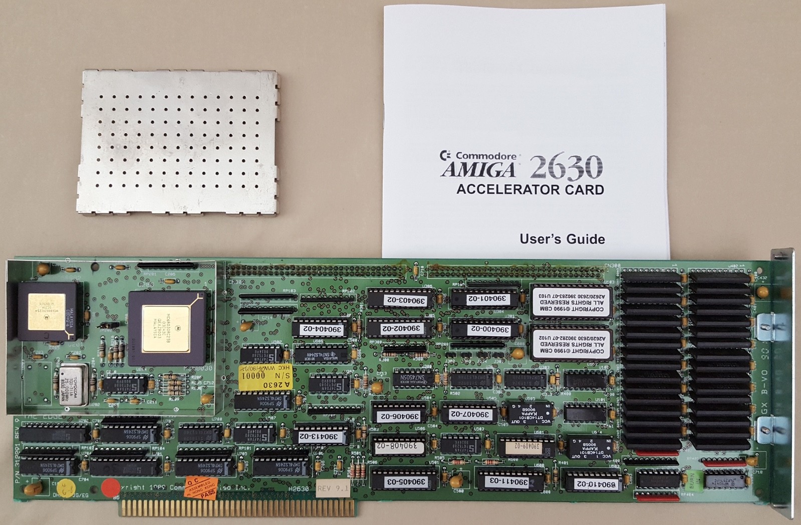 A2630 68030@25mhz CPU/FPU Accelerator 4mbRAM 7.0 ROMs for Amiga 2000 2000HD 2500