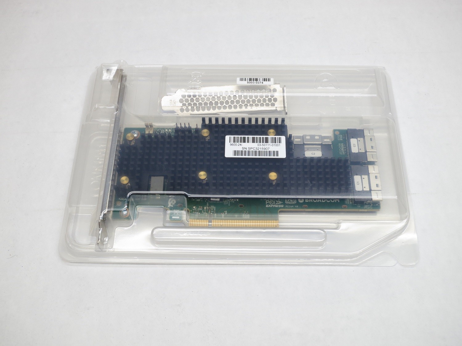 BROADCOM 9600-24i 24G TRI-MODE 24 PORT x8 PCIE GEN 4.0 SAS4024 IOC INTERNAL HBA BROADCOM 9600-24i 24G TRI-MODE 24 PORT x8 PCIE GEN 4.0 SAS4024 IOC INTERNAL HBA