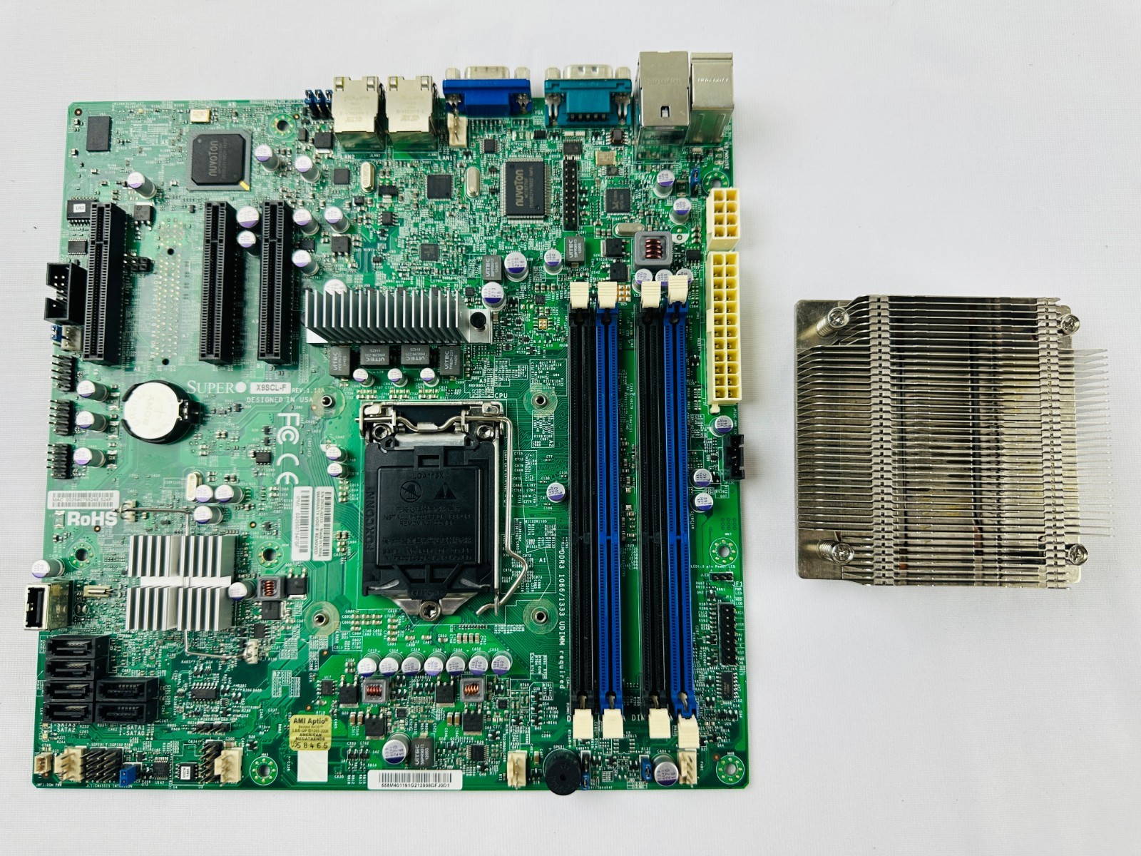 Supermicro X9SCL-F Motherboard Supermicro X9SCL-F Motherboard