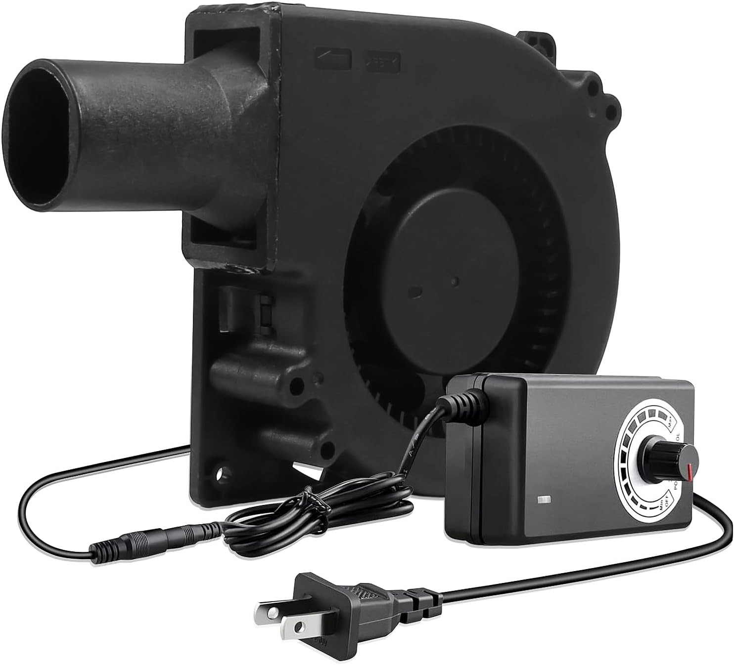 120Mm X 32Mm 12V Dual Ball Air Blower Fan with 110V - 240V AC Plug Variable 120Mm X 32Mm 12V Dual Ball Air Blower Fan with 110V - 240V AC Plug Variable