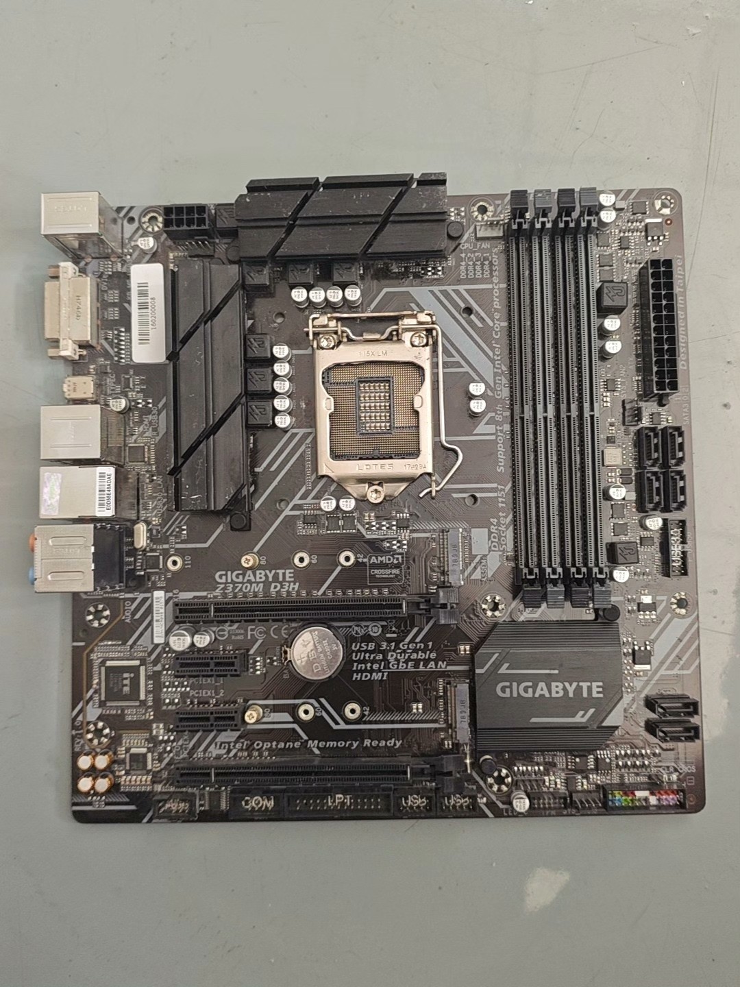 Gigabyte Z370M D3H LGA1151 DDR4 Micro ATX Motherboard PCIe 3.0 Desktop Mainboard