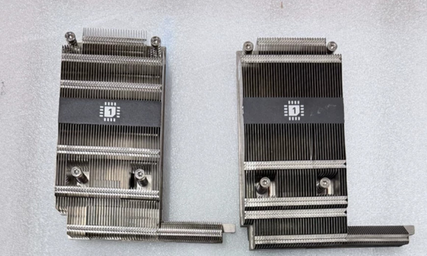 used 1pcs Dell R6525 R7525 High Performance L-type CPU1 heatsink DFR7M 0DFR7M used 1pcs Dell R6525 R7525 High Performance L-type CPU1 heatsink DFR7M 0DFR7M