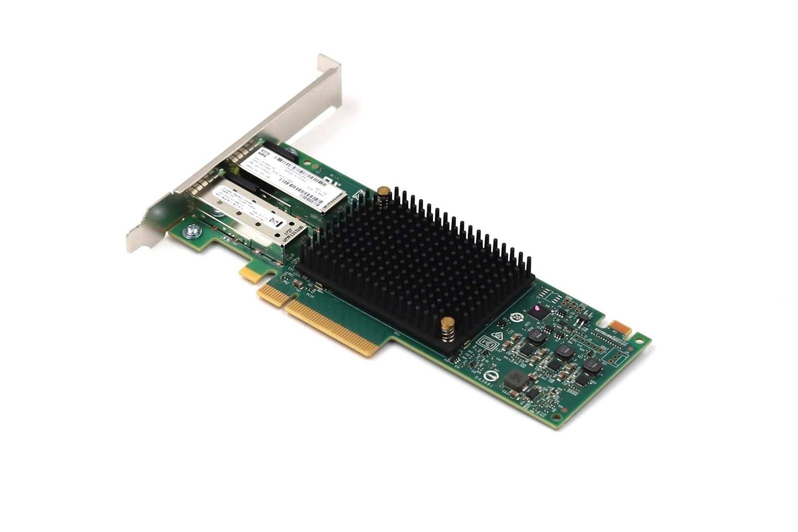 HPE SN1200E Dual-Ports 16GbE SFP PCIe Host Bust Adapter P/N: 870002-001 Tested HPE SN1200E Dual-Ports 16GbE SFP PCIe Host Bust Adapter P/N: 870002-001 Tested
