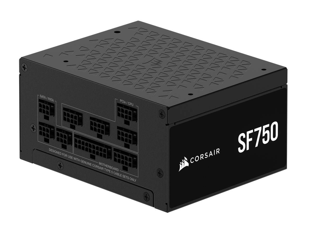 Corsair SF Series (2024) SF750, 80 PLUS Platinum, Fully Modular SFX Power Supply Corsair SF Series (2024) SF750, 80 PLUS Platinum, Fully Modular SFX Power Supply