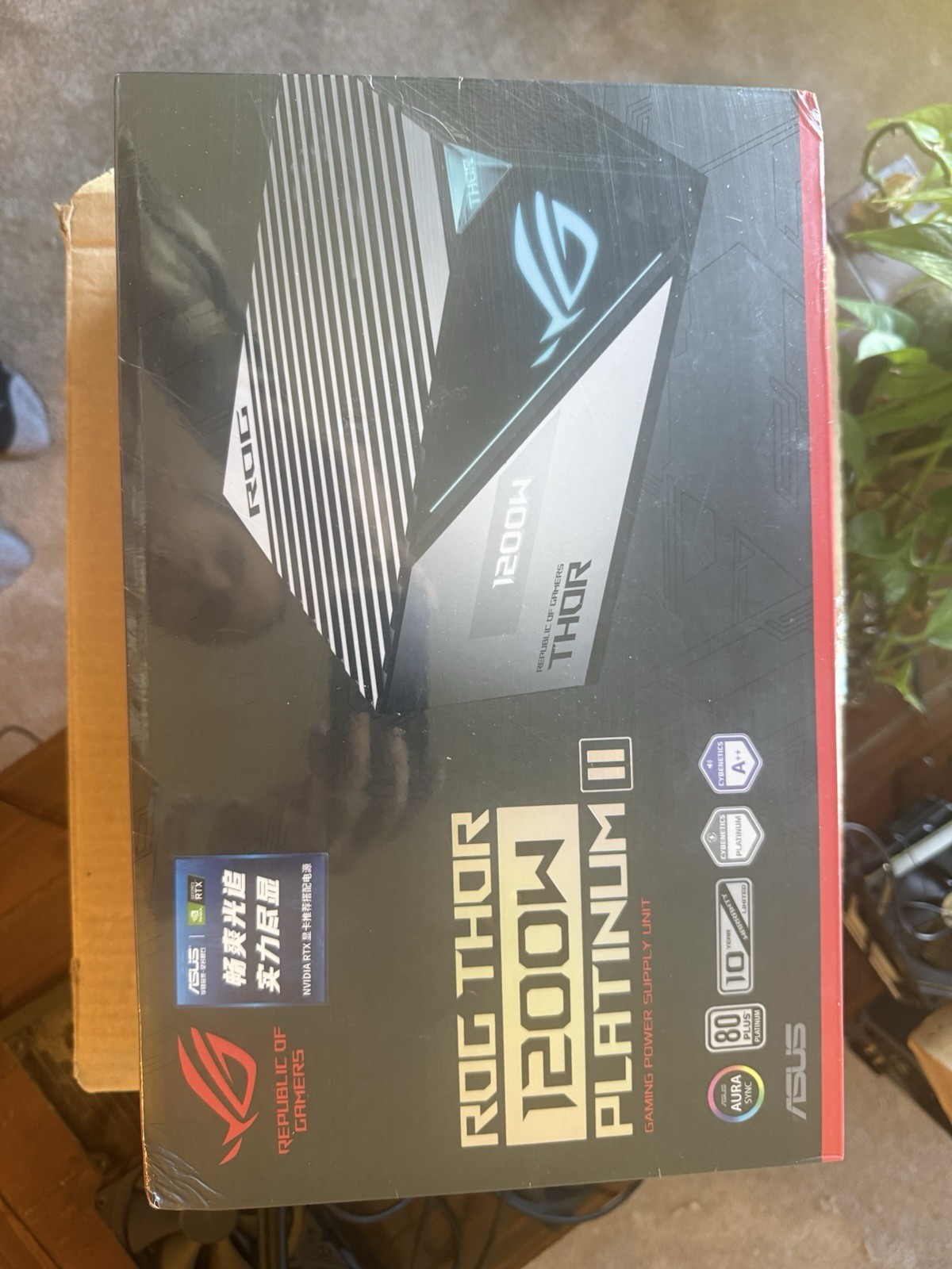 ASUS ROG Thor 1200W Platinum II Modular Power Supply - ROG-THOR-1200P2-GAMING ASUS ROG Thor 1200W Platinum II Modular Power Supply - ROG-THOR-1200P2-GAMING