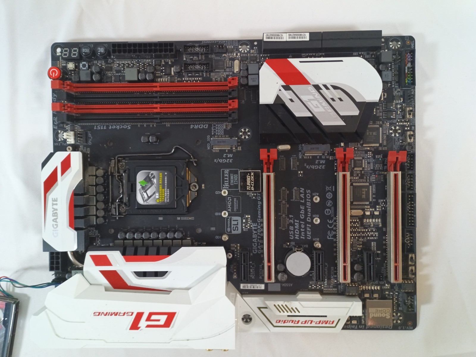 Gigabyte Technology GA-Z170X-GAMING, LGA 1151, Intel Motherboard Gigabyte Technology GA-Z170X-GAMING, LGA 1151, Intel Motherboard