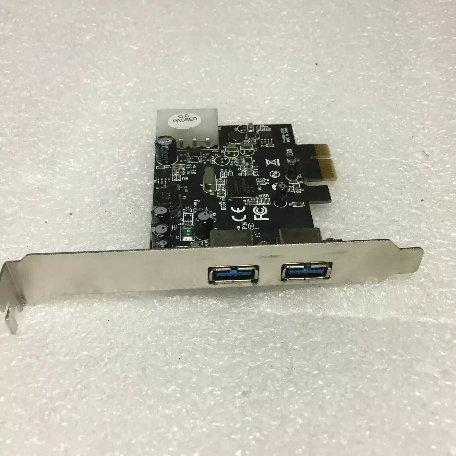 StarTech Dual-Port USB 3.0 PCIe x1 Adapter Card P/N: PEXUSB3S2 Tested Working StarTech Dual-Port USB 3.0 PCIe x1 Adapter Card P/N: PEXUSB3S2 Tested Working