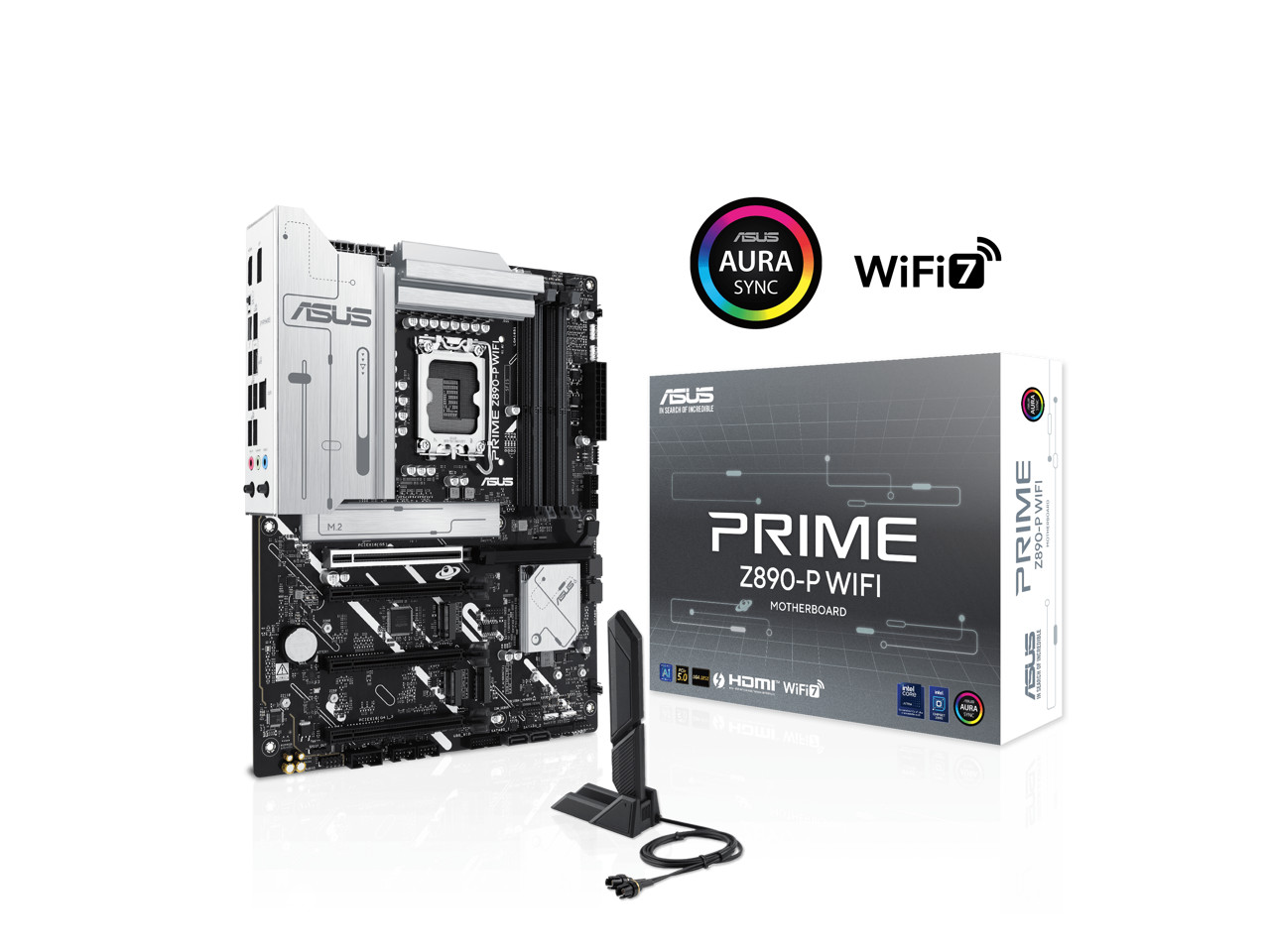 ASUS PRIME Z890-P WIFI Z890 LGA 1851 ATX motherboard, Intel® Core™ Ultra Series ASUS PRIME Z890-P WIFI Z890 LGA 1851 ATX motherboard, Intel® Core™ Ultra Series