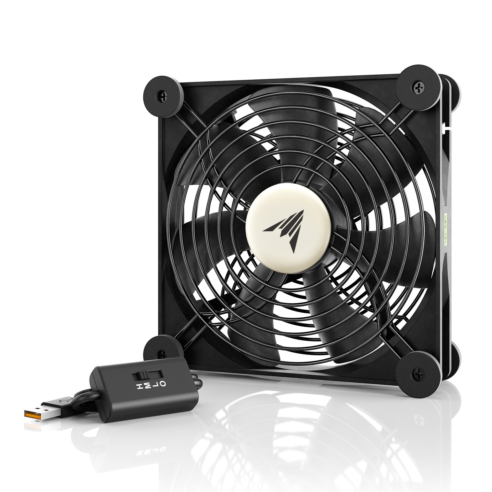 MULTIFAN S4, Quiet 140mm USB Cooling Fan for Receiver DVR Computer XBOX Cabinets MULTIFAN S4, Quiet 140mm USB Cooling Fan for Receiver DVR Computer XBOX Cabinets