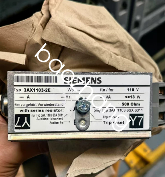 1PCS 3AX1103-2E SIEMENS relay new By DHL or FedEX 1PCS 3AX1103-2E SIEMENS relay new By DHL or FedEX