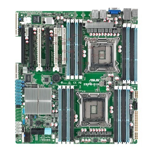 Asus z9pe-d16/2l Server Motherboard lga2011 Intel c602 DDR3 and I/O Baffle Asus z9pe-d16/2l Server Motherboard lga2011 Intel c602 DDR3 and I/O Baffle