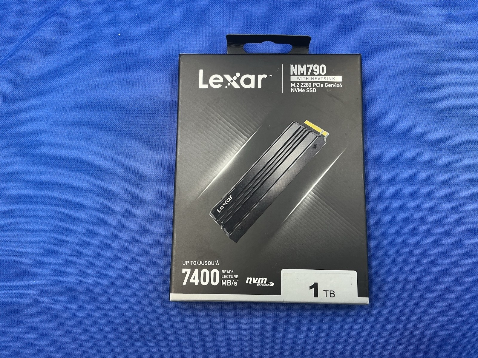 LNM790X001T Lexar NM790 M.2 2280 PCIe Gen4x4 NVMe 1TB SSD LNM790X001T Lexar NM790 M.2 2280 PCIe Gen4x4 NVMe 1TB SSD