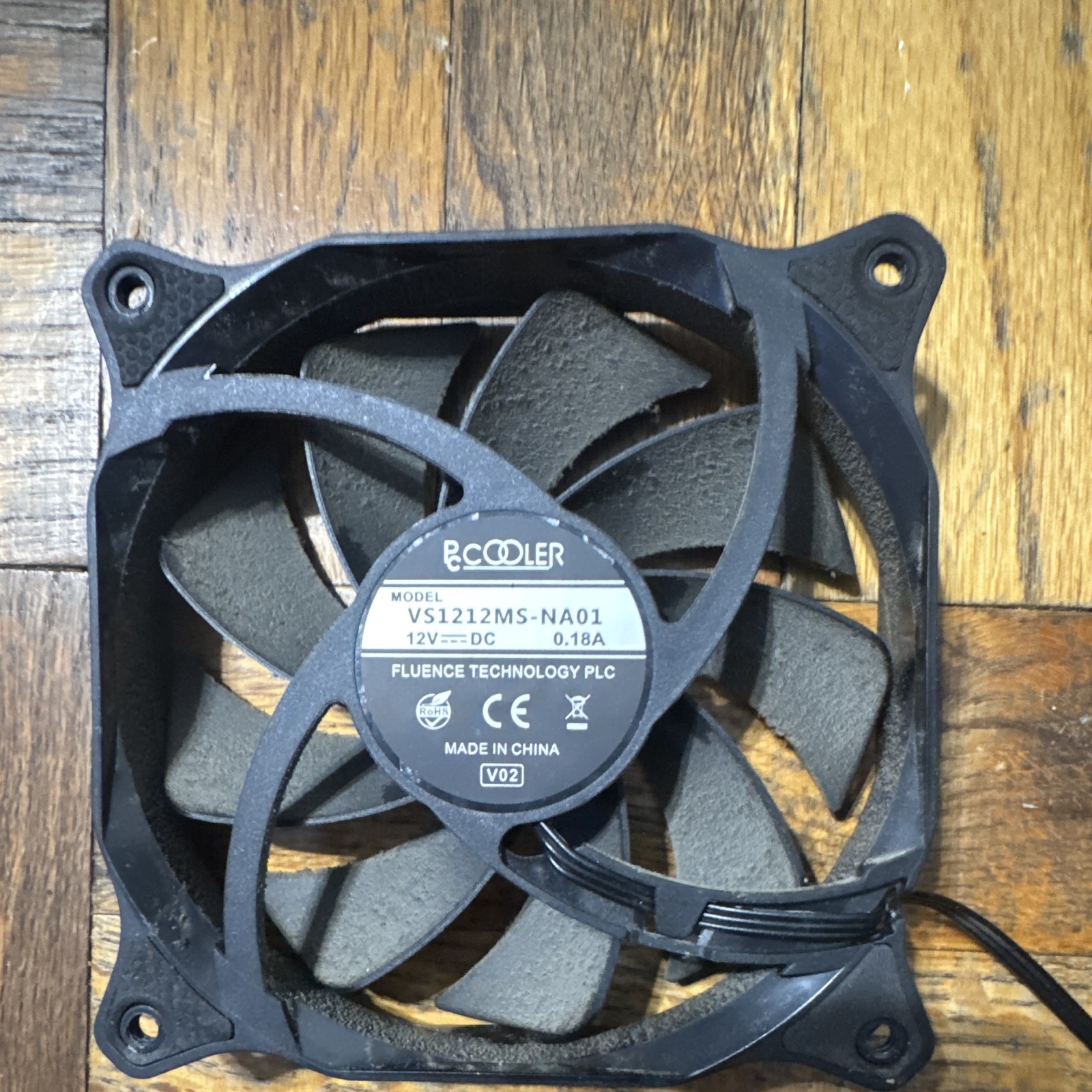 PCCOOLER VS1212MS-NA01 120MM COMPUTER CASE FAN 3 PIN CONNECTOR PCCOOLER VS1212MS-NA01 120MM COMPUTER CASE FAN 3 PIN CONNECTOR