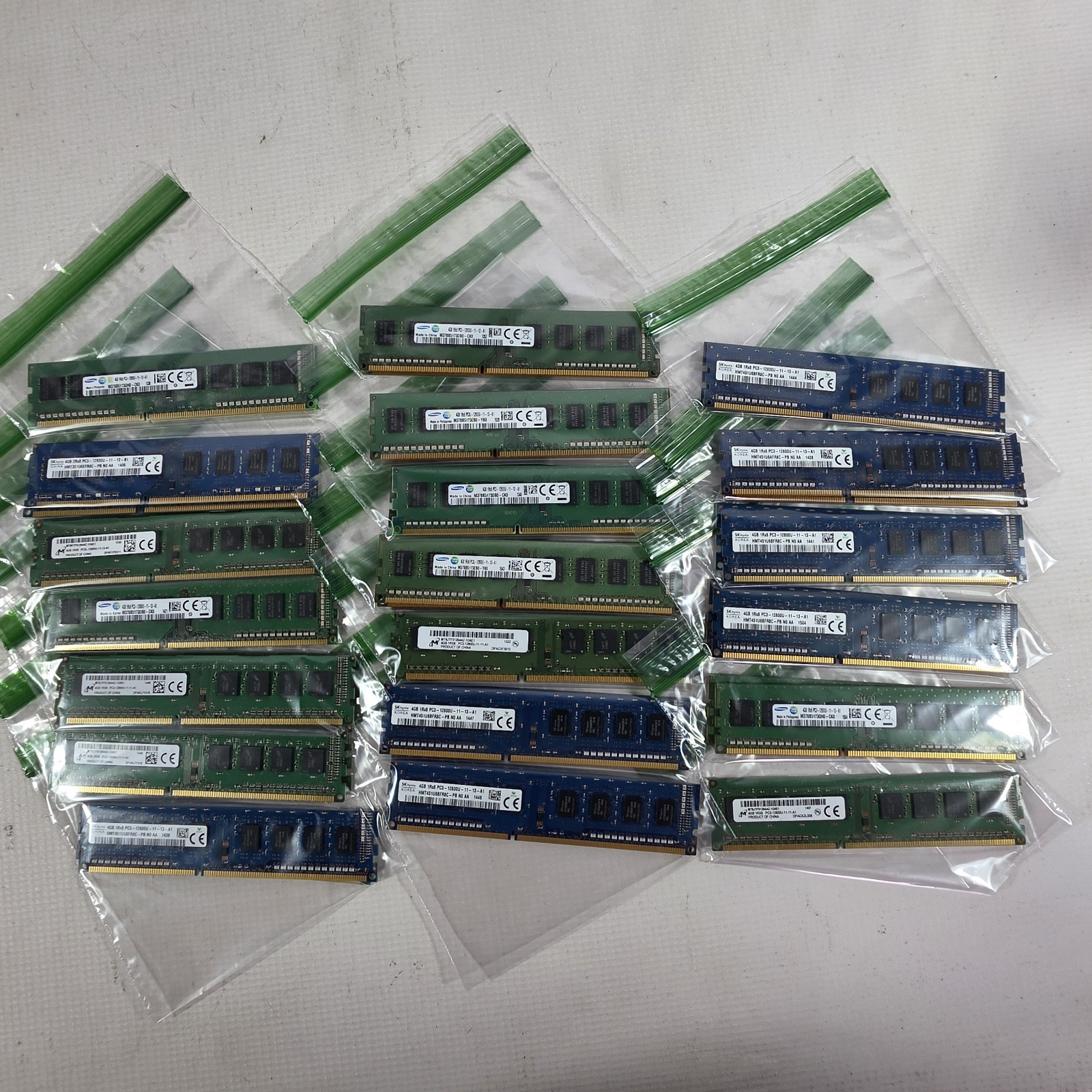 DDR3 Desktop Workstation RAM 4GB Pairs (8gb) LOT OF 20 Samsung SK Hynix Micron DDR3 Desktop Workstation RAM 4GB Pairs (8gb) LOT OF 20 Samsung SK Hynix Micron