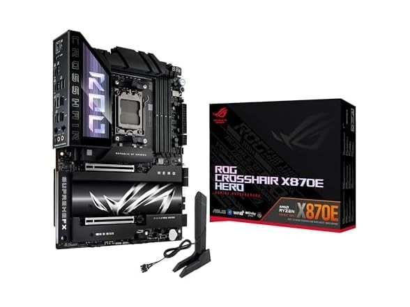 Brand New Sealed Asus ROG Crosshair X870E Hero BTF Gaming Motherboard Brand New Sealed Asus ROG Crosshair X870E Hero BTF Gaming Motherboard