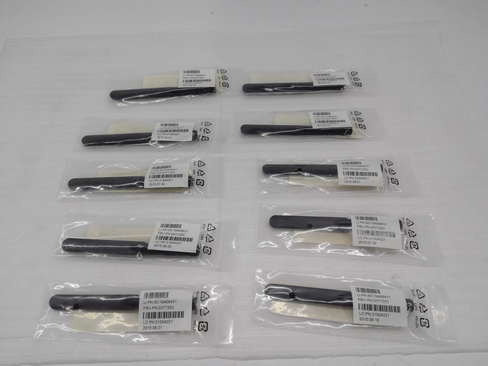 Lot of 10 New For Lenovo Thinkcentre Tiny Wifi Antenna M93 M73 03T7203 31504221 Lot of 10 New For Lenovo Thinkcentre Tiny Wifi Antenna M93 M73 03T7203 31504221