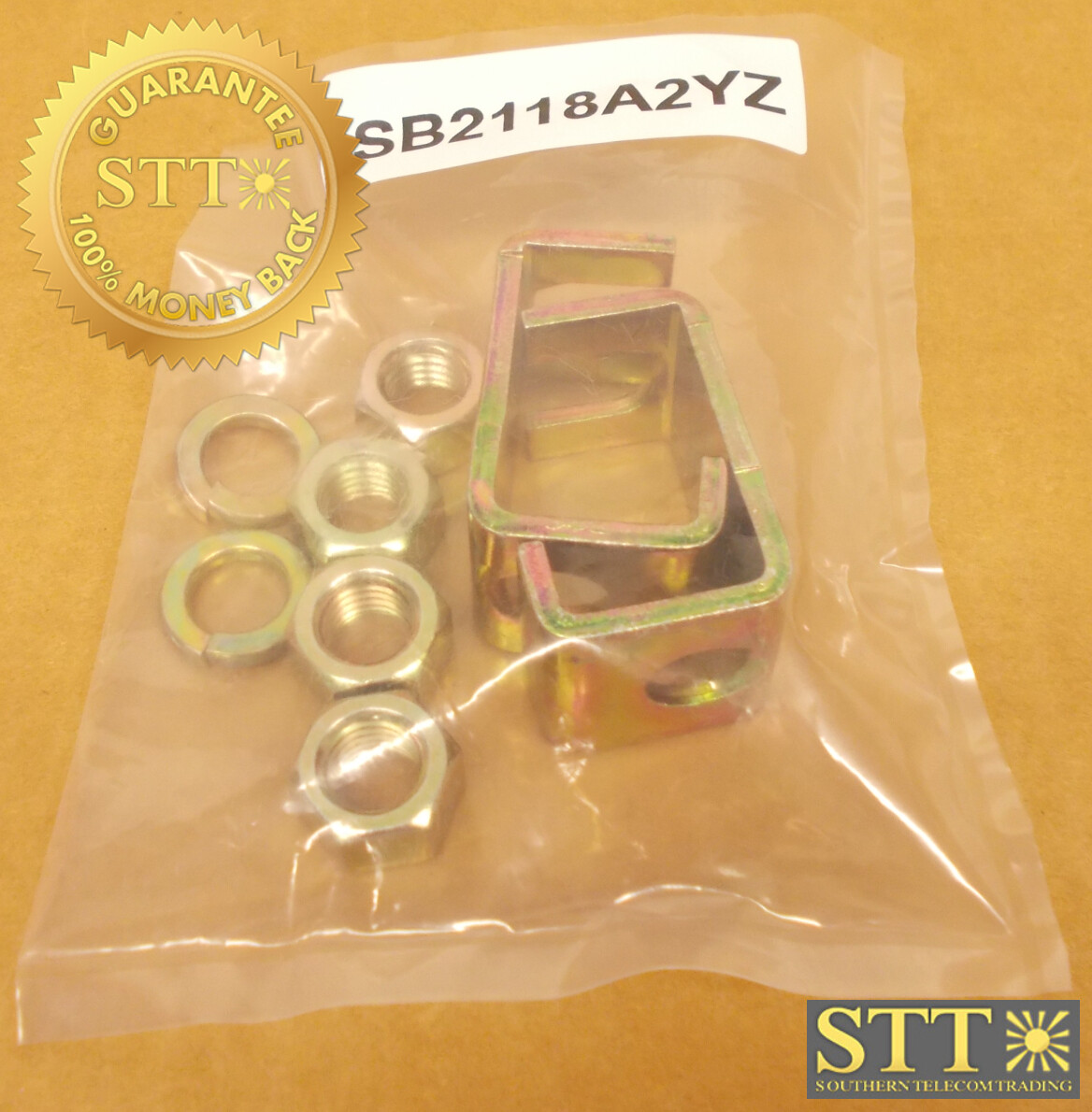 SB2118A2YZ COOPER B SLOTTED RUNWAY SUPPORT KIT 2-INCH X 5/8-INCH NEW