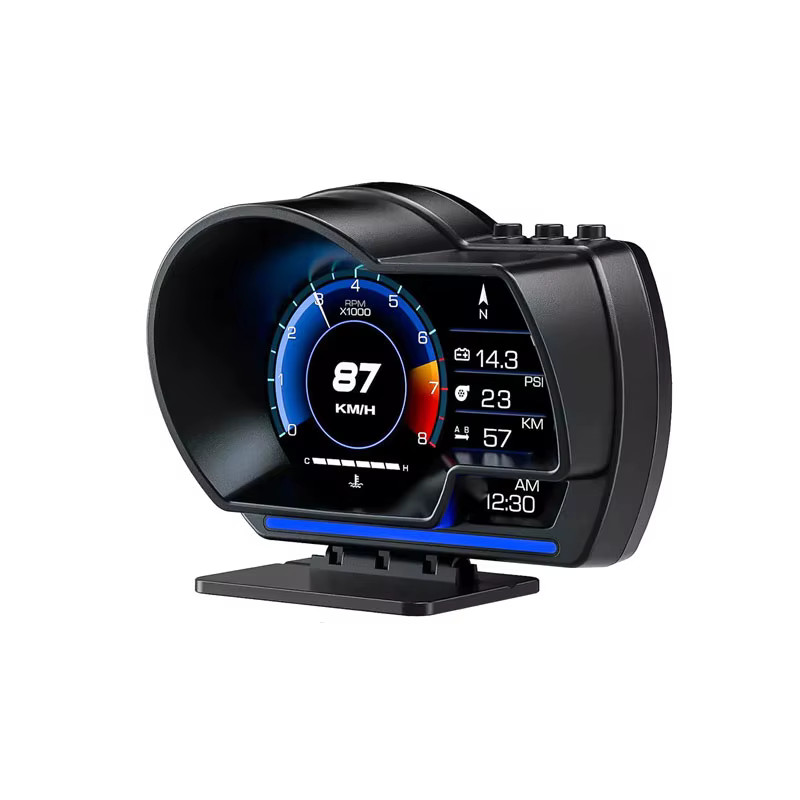 Universal OBD2 GPS HUD Speedometer P6 Multi Gauge Water Temp Turbo Pressure Car Universal OBD2 GPS HUD Speedometer P6 Multi Gauge Water Temp Turbo Pressure Car