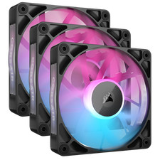 Corsair iCUE LINK RX120 RGB 120mm PWM Fans 3-Pack 73.5 CFM Certified Refurb picture