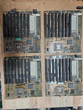 Vintage Lot 4x Main Boards Lucky Star MV035F 486, ISA - Tech Special P&R picture