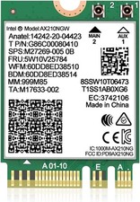 Intel AX210 WiFi6E Wireless Card Tri-Band 5400Mbps Network Adapter Bluetooth 5.3 picture