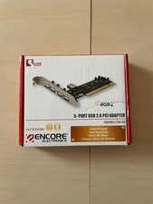 Encore Electronics USB 2.0 PCI 5-Port VIA VT6212L Chipset - ENLUSB2-5PCI-BR picture