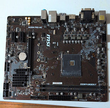 MSI B450M PRO-M2 MicroATX AM4 AMD DDR4 M.2 HDMI VGA Motherboard picture