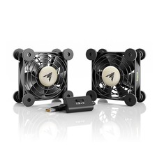 MULTIFAN S5, Quiet Dual 80mm USB Cooling Fan for Receiver DVR Computer Cabinets picture