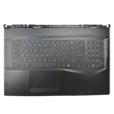 New For MSI GE75 MS-17E1 9S Upper Case Palmrest W/Touchpad RGB Backlit Keyboard picture