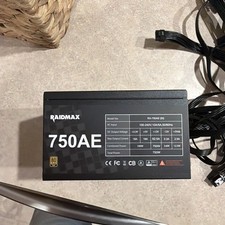 RAIDMAX 750AE/750W COMPUTER POWER SUPPLY RX-750AE(SI) picture