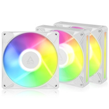 ARCTIC BioniX P14 A-RGB (3 PACK) white PC Case Fan 140mm Gaming Daisy Chain picture