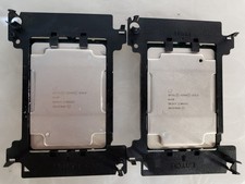 Pair of Intel Xeon Gold 6140 SR3AX 2.30GHz CPU Server Processor w/ Black Bracket picture