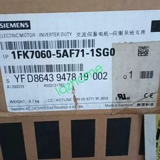 1piece NEW SIEMENS Servo Motor 1FK7060-5AF71-1SG0 Expedited Shipping #Y picture